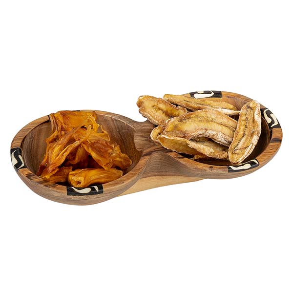 Schale 20cm TWINBOWL Bone, Olivenholz / CONTIGO Fairtrade Onlineshop