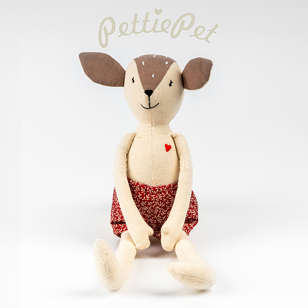 PettiePet Tierpuppe Reh MILA / CONTIGO Fairtrade Onlineshop