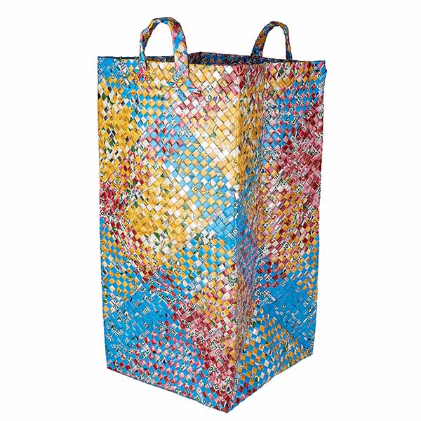 Saftpack UPCYCLING Wäschekorb Aufbewahrung / CONTIGO Fairtrade Onlineshop