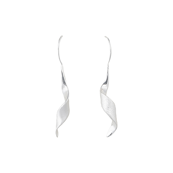 Ohrhänger Magic Lines, Silber / CONTIGO Fairtrade Onlineshop