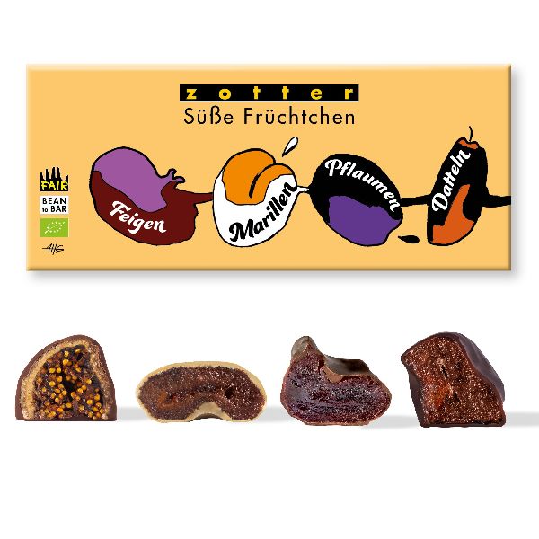 Zotter Süße Früchtchen - BIO Sunny Mix 80g / CONTIGO Fairtrade Onlineshop