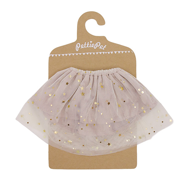 PettiePet Tüllrock mit Sternchen, puder / CONTIGO Fairtrade Onlineshop