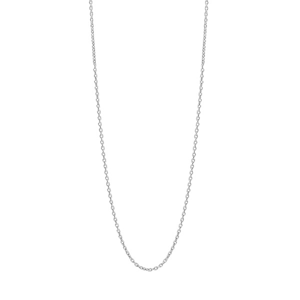 Halskette, Basic, Mix&Match, 50 +5 cm, versilbert / CONTIGO Fairtrade Onlineshop