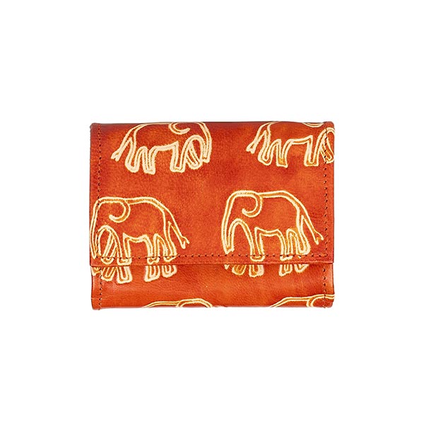 Börse Viennese ELEFANT, Ziegenleder / CONTIGO Fairtrade Onlineshop