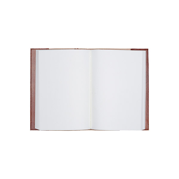 Notizbuch S MANDALA, dunkelrot, nachfüllbar, Leder / CONTIGO Fairtrade Onlineshop