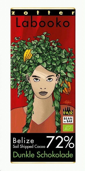 Labooko - 72% Belize Sail Shipped Cacao BIO vegan