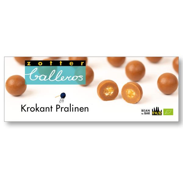 Zotter Balleros Krokant Pralinen BIO