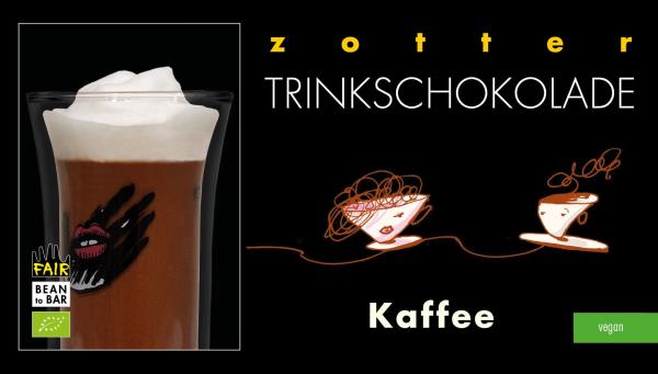 Zotter Trinkschoko Kaffee 5x22g BIO Vegan