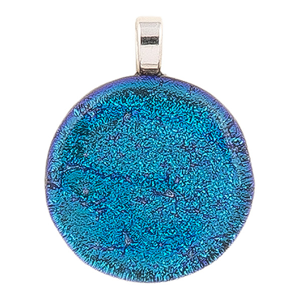 Anhänger DICRO karibikblau, Glas / CONTIGO Fairtrade Onlineshop