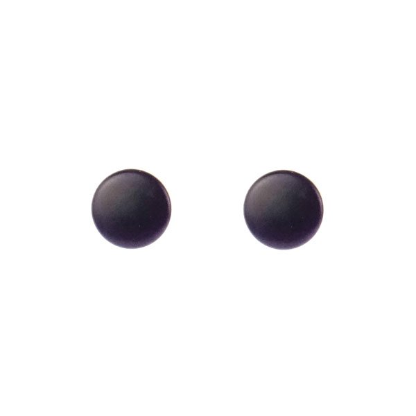 Ohrstecker confetto schwarz, Tagua