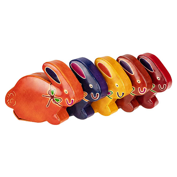 Spardose HASE Ziegenleder / CONTIGO Fairtrade Onlineshop