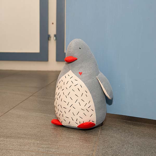 Türstopper Pinguin PIA 22 cm, Baumwolle / CONTIGO Fairtrade Onlineshop