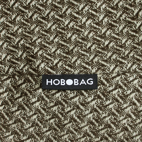 Tasche HOBOBAG SHEFFIELD, braun-natur Tweed, Wollmix / CONTIGO Fairtrade Onlineshop