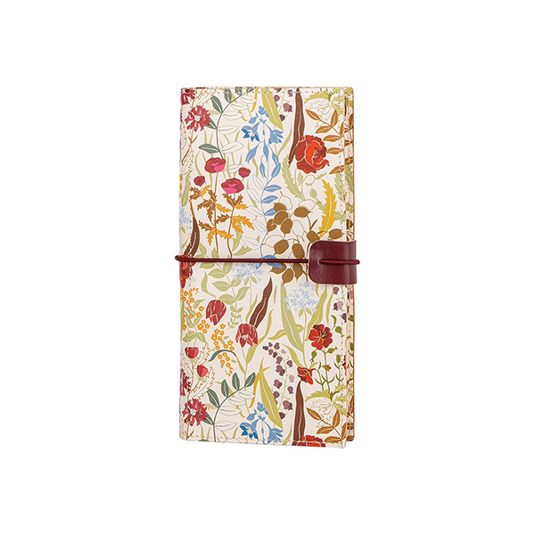 TO-DO-Listen-Notizblock mit Wochenplaner, BLUMENWIESE, Recyclingleder, nachfüllbar / CONTIGO Fairtrade Onlineshop