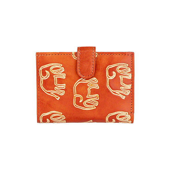 Kreditkartenhalter ELEFANT, Shanti-Ziegenleder / CONTIGO Fairtrade Onlineshop