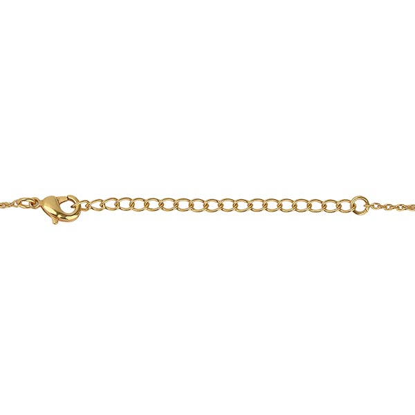 Halskette SUNSHINE Malachit, 22K vergoldet / CONTIGO Fairtrade Onlineshop