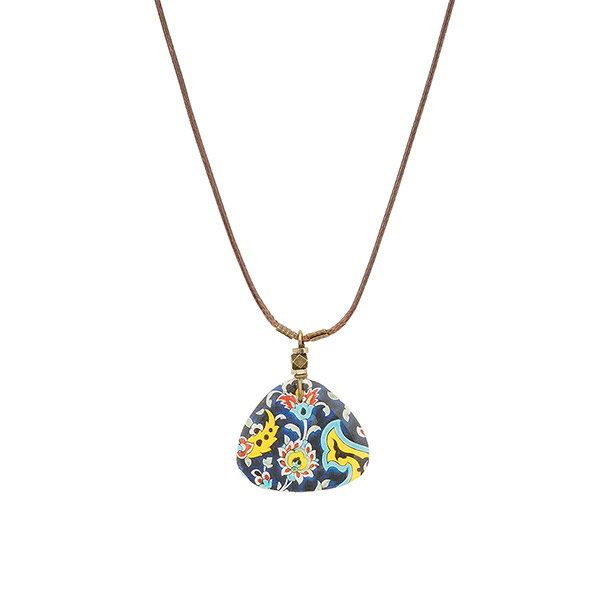 Halskette gerundet Rankenspiel, Fliese