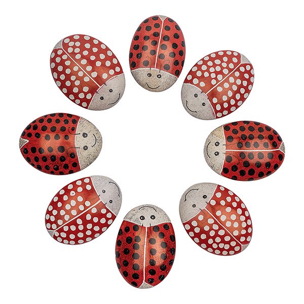 Handschmeichler MARIENKÄFER, Speckstein kaufen Handschmeichler MARIENKÄFER, Speckstein / CONTIGO Fairtrade Onlineshop