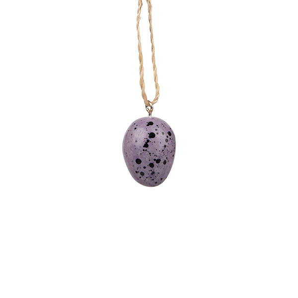 Anhänger Osterei KLECKS (Stückpreis), Speckstein / CONTIGO Fairtrade Onlineshop