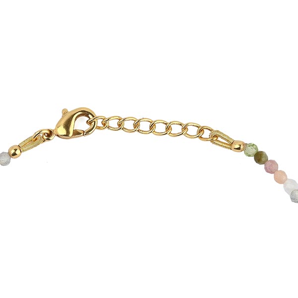 Armband Steinchen bunt, 22K vergoldet / CONTIGO Fairtrade Onlineshop