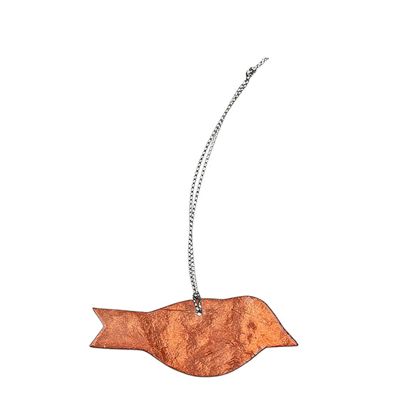 Anhänger VOGEL pastell, Capiz (Stückpreis) / CONTIGO Fairtrade Onlineshop