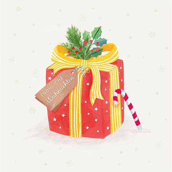 Grußkarte S Weihnachtsgeschenk