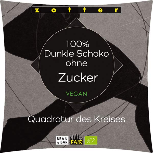 100% Kakao ohne Zuckerzugabe 70g, vegan