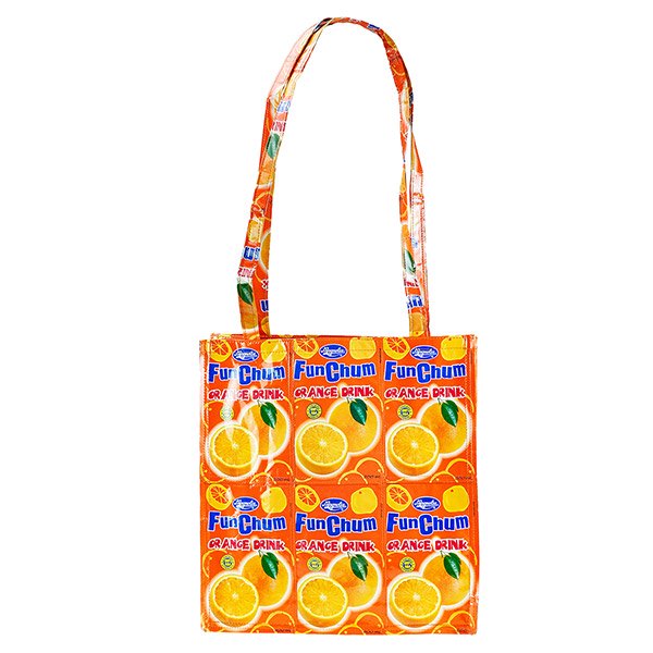 Saftpack UPCYCLING Einkaufstasche M, bunt