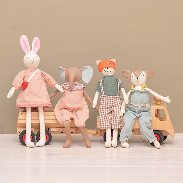 PettiePet Overall mit Bubikragen, puder / CONTIGO Fairtrade Onlineshop