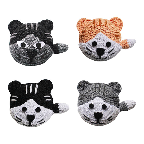 Maßband Katze, gehäkelt, handgemacht (Stückpreis)