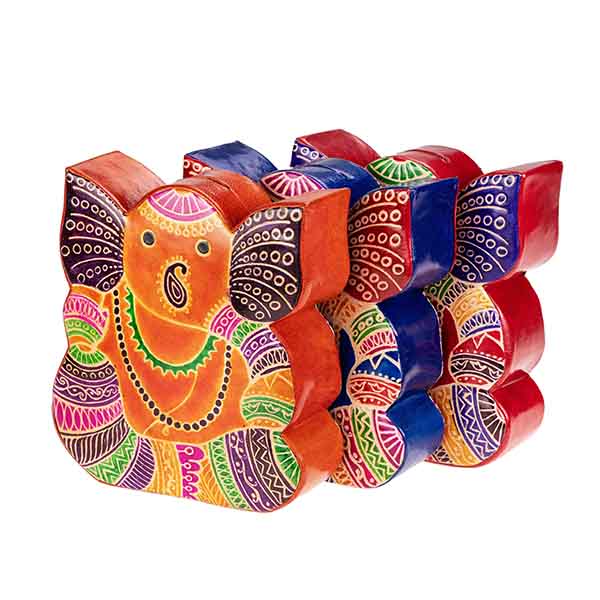 Spardose Elefant GANESH Ziegenleder / CONTIGO Fairtrade Onlineshop