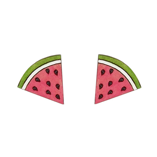 Ohrstecker MELONE, Flaschenkürbis