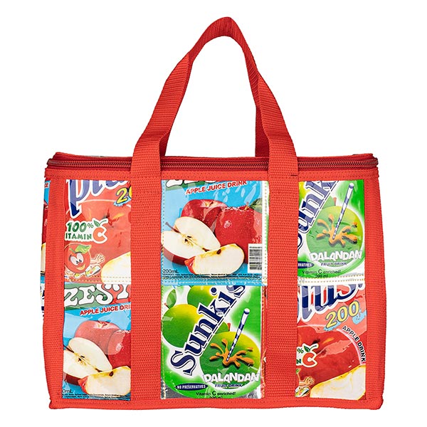Saftpack UPCYCLING Kühltasche, bunt / CONTIGO Fairtrade Onlineshop