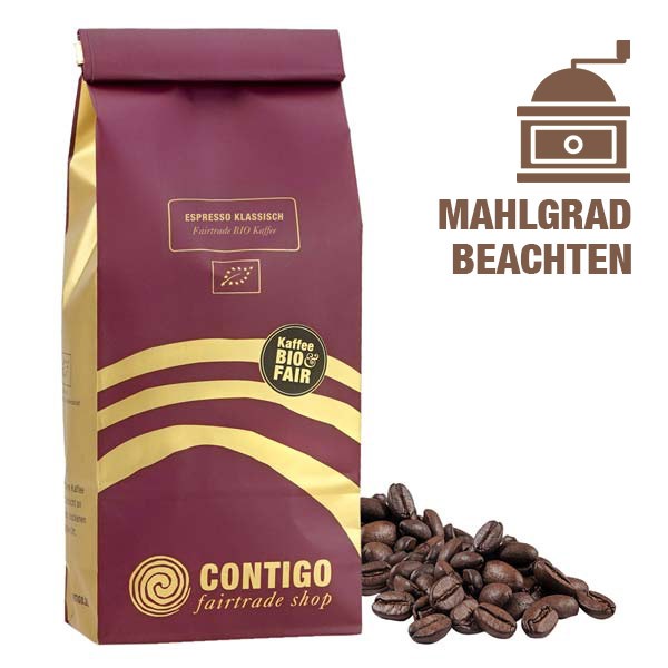 Espresso Klassisch BIO FAIR 250g, 2 : Siebträger