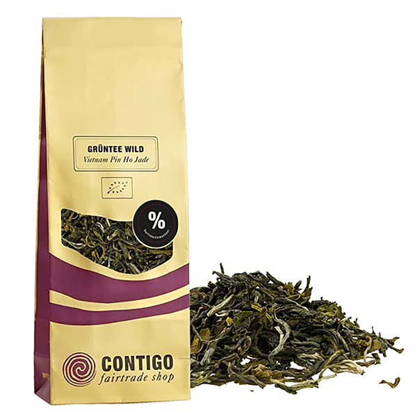 Pin Ho Jade GRÜNER WILDTEE BIO 100g / CONTIGO Fairtrade Onlineshop
