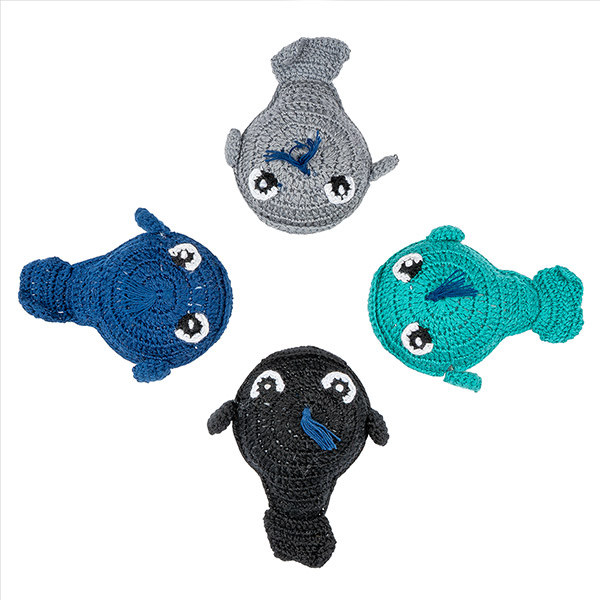 Maßband Wal gehäkelt, handgemacht (Stückpreis) / CONTIGO Fairtrade Onlineshop