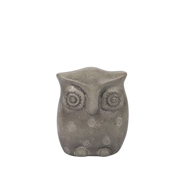 Eule Frans 7cm, Speckstein / CONTIGO Fairtrade Onlineshop