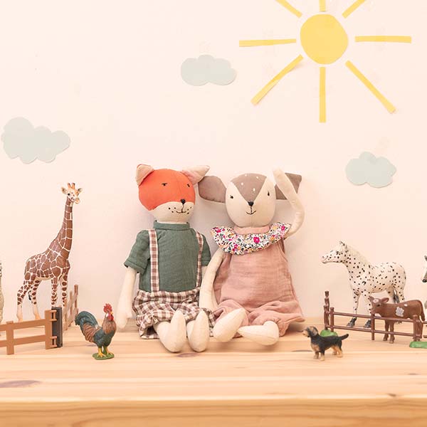 PettiePet Set Musselin Hemd und Latzhose / CONTIGO Fairtrade Onlineshop