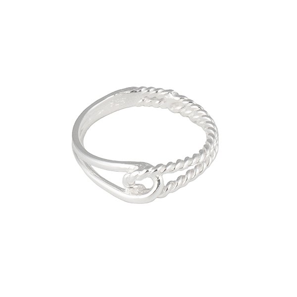 Ring HELIX LOOP, Silber