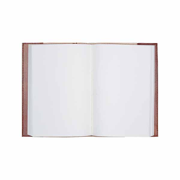 Notizbuch S ELEFANT, braun, nachfüllbar, Leder / CONTIGO Fairtrade Onlineshop