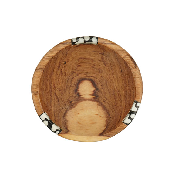 Schale 10cm BONE Snackschale, Olivenholz / CONTIGO Fairtrade Onlineshop