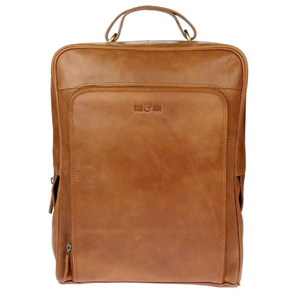 Rucksack Vintage-ELEGANCE Large, Rindsleder