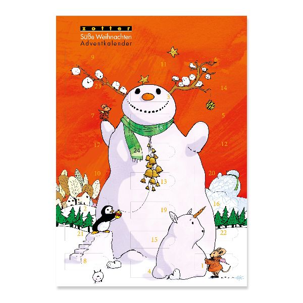 Zotter - Adventkalender - Süße Weihnachten BIO / CONTIGO Fairtrade Onlineshop