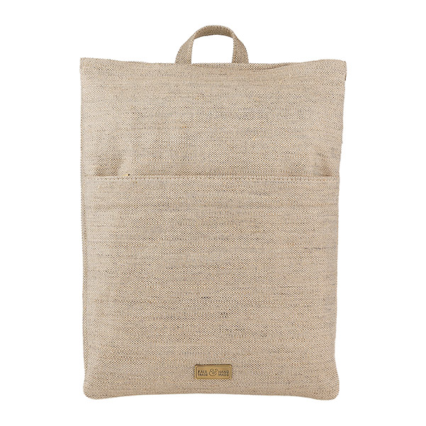 Rucksack FOLD Hanf-Canvas, natur / CONTIGO Fairtrade Onlineshop