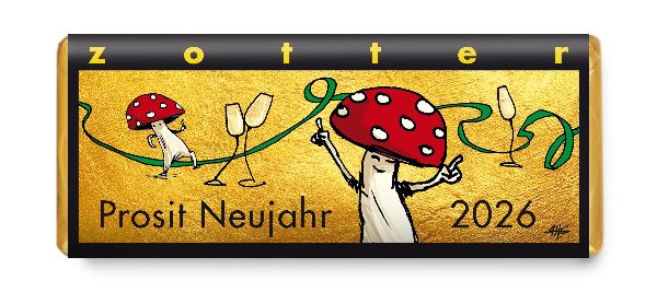 Zotter - Prosit Neujahr 2026 70g BIO