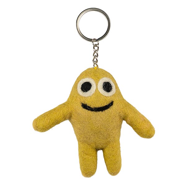 Schlüsselanhänger MONSTER (Stückpreis), Wollfilz / CONTIGO Fairtrade Onlineshop