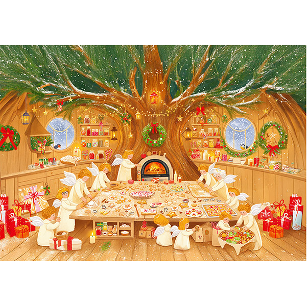 Grußkarte M Weihnachtsbäckerei / CONTIGO Fairtrade Onlineshop