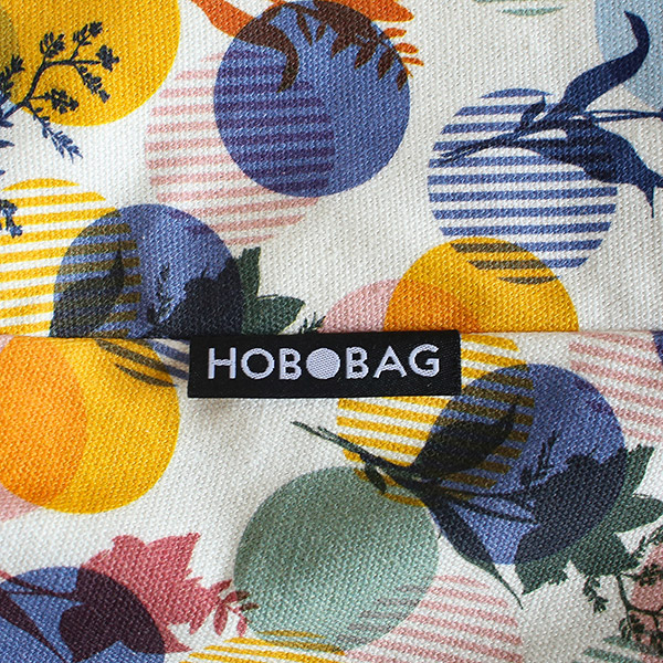 Tasche HOBOBAG CONFETTI, bunt, Baumwollcanvas / CONTIGO Fairtrade Onlineshop