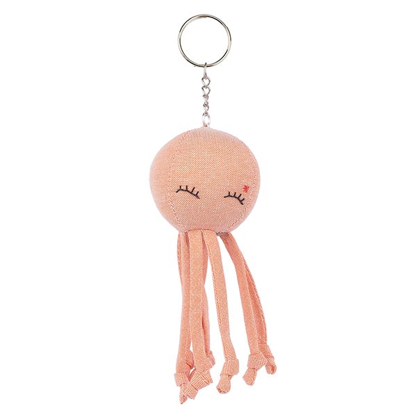 Schlüsselanhänger Oktopus OLIVIA, Baumwolle / CONTIGO Fairtrade Onlineshop