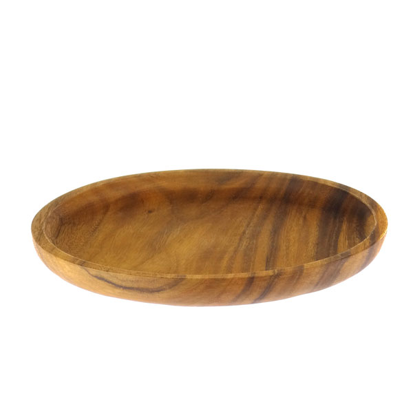 Teller RUSTIC 25cm, Acaciaholz / CONTIGO Fairtrade Onlineshop